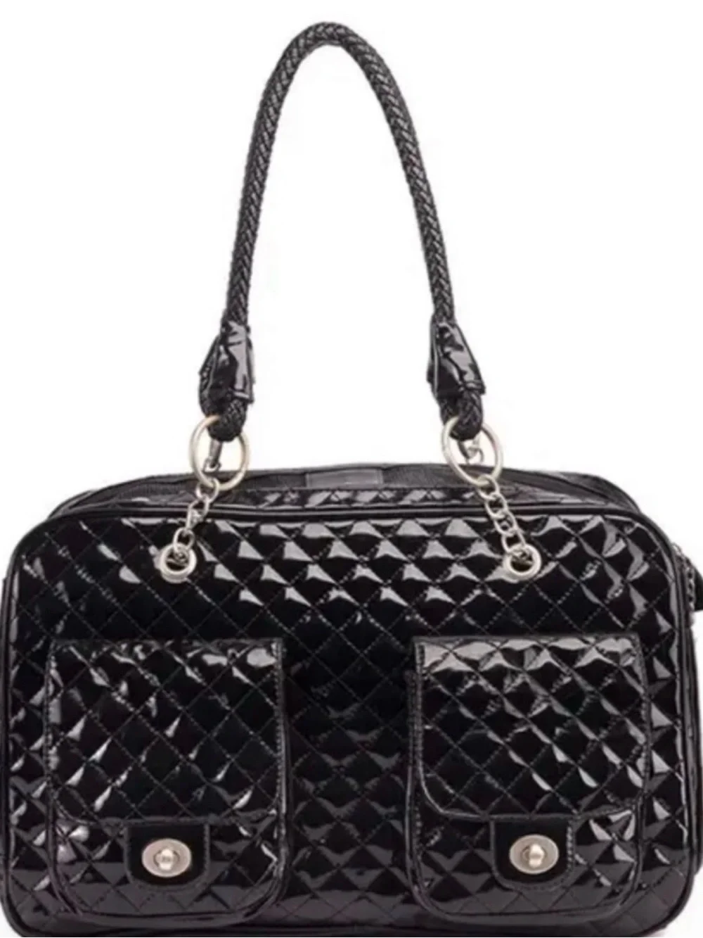 Pet Carrier Quilted Shoulder Travel Carrier - Airline Approved Petote Marlee